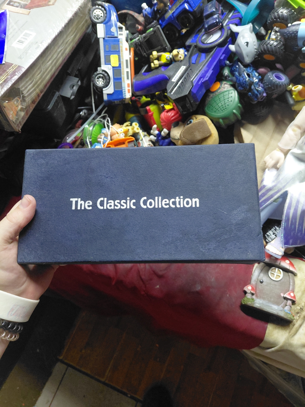 box of plastic poker chips